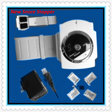Biological Snore Stopper, Electronic Wrist Worn Snore Stopper, Anti Snoring Device (W-309)